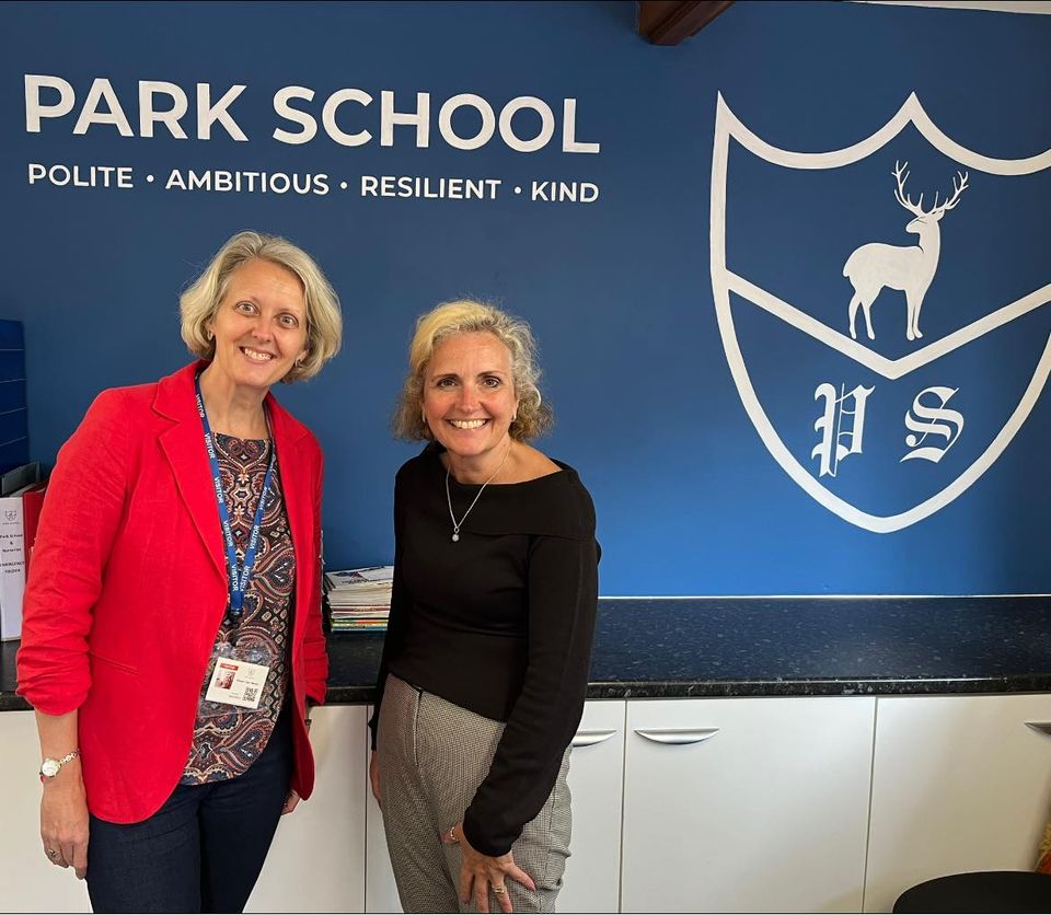 Sharon Meets Park School’s Headteacher