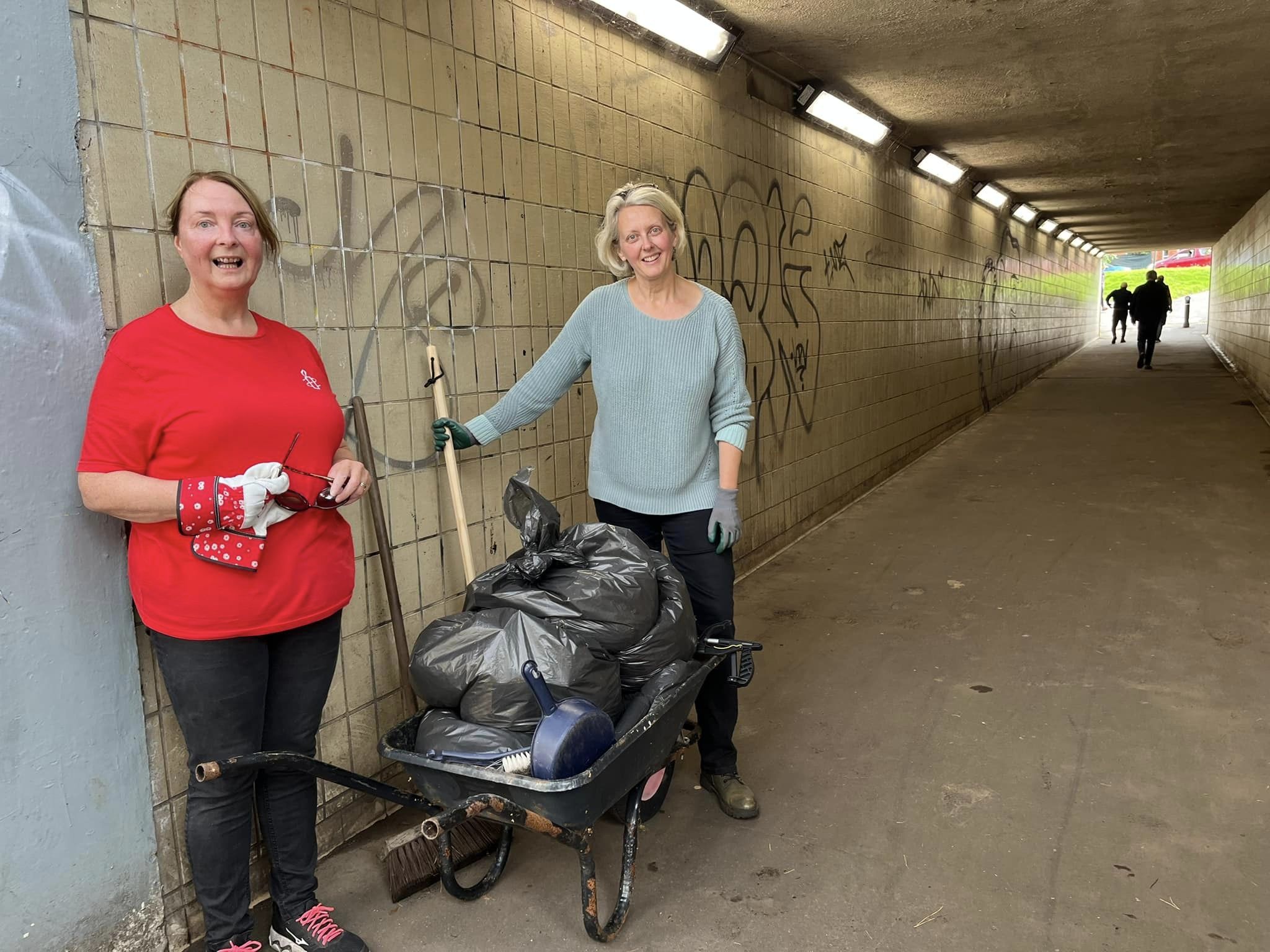 Cleaning Up the Queen’s Park to Holdenhurst Road Underpass